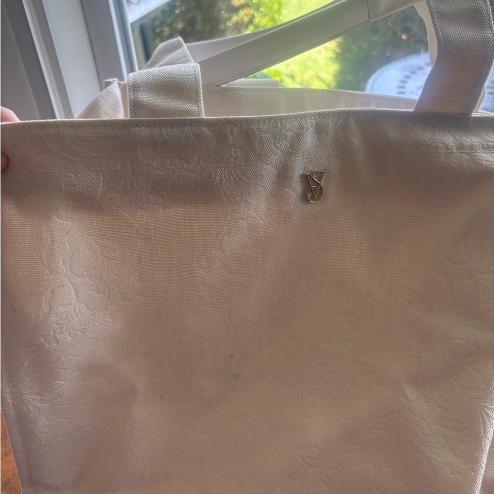 Victoria Secret White Tote Bag